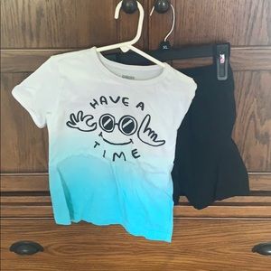 Toddler boy shirt and shorts set Size 5T
